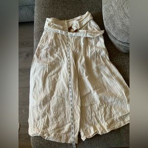 Anthropology Wide Crop Pants